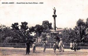 2791- Sidi-Bel-Abbes - Rond-Point du Pont d'Oran - 1904